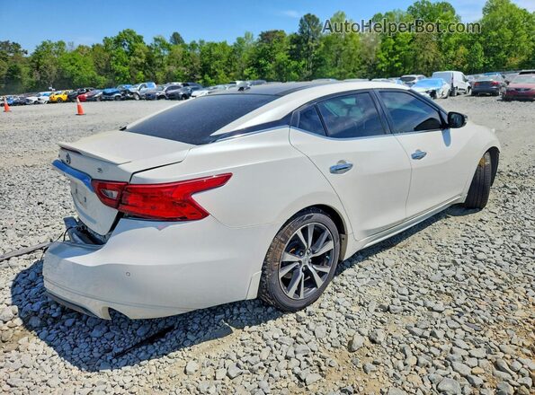 1N4AA6AP9GC385248 2016 NISSAN MAXIMA White Задня права чверть
