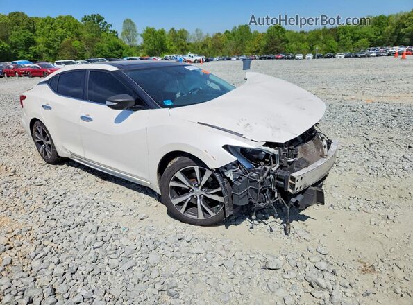 1N4AA6AP9GC385248 2016 NISSAN MAXIMA White Передня права чверть