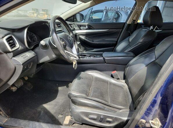 1N4AA6AP9GC400783 2016 NISSAN MAXIMA Синий Вид салона спереди