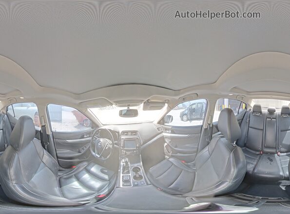 1N4AA6AP9GC400783 2016 NISSAN MAXIMA Синий Панорамный вид салона 360°