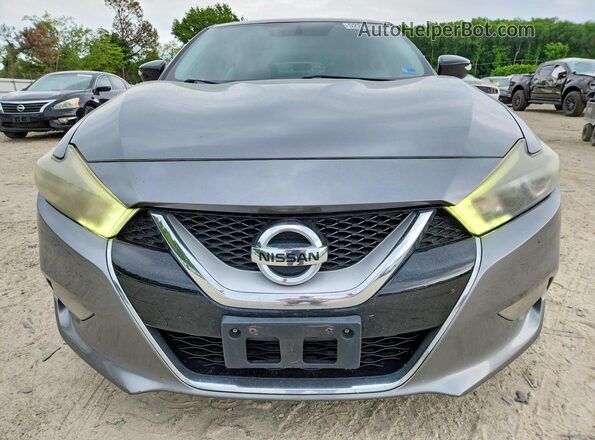 1N4AA6AP9GC404509 2016 NISSAN MAXIMA Серый Вид спереди