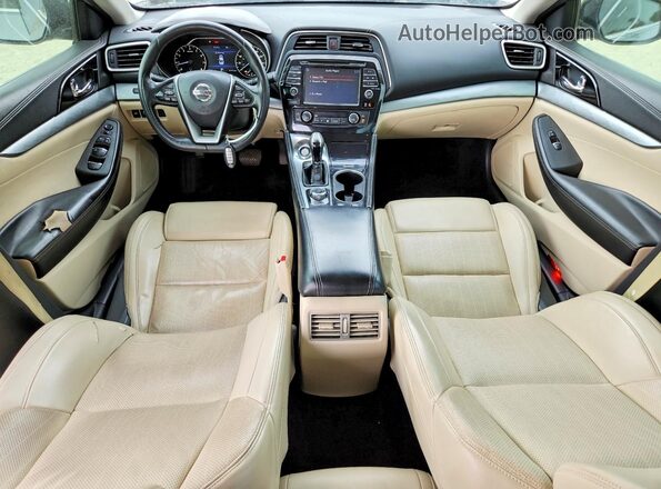 1N4AA6AP9GC404509 2016 NISSAN MAXIMA Серый Вид панели приборов
