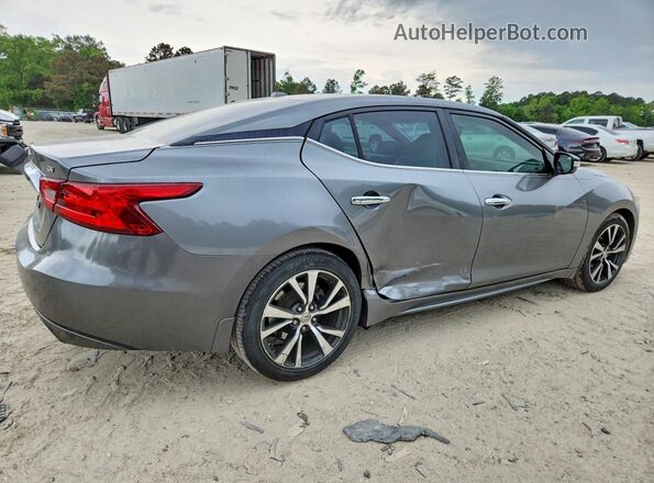 1N4AA6AP9GC404509 2016 NISSAN MAXIMA Серый Задняя правая четверть