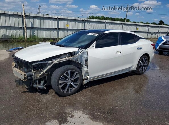 1N4AA6AP9GC417941 2016 NISSAN MAXIMA White Vista tres cuartos delantera izquierda