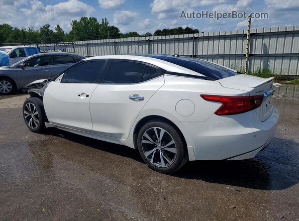 1N4AA6AP9GC417941 2016 NISSAN MAXIMA White Trasero izquierdo