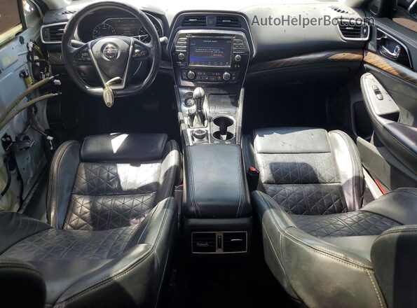 1N4AA6AP9GC417941 2016 NISSAN MAXIMA White Vista del salpicadero