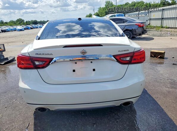 1N4AA6AP9GC417941 2016 NISSAN MAXIMA White Vista trasera