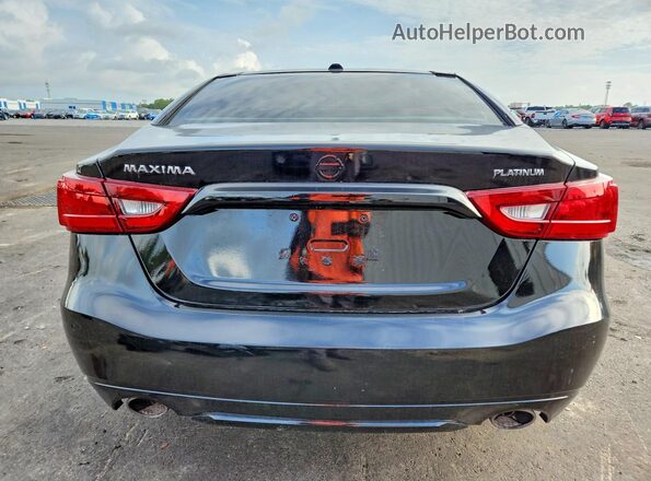 1N4AA6AP9GC418099 2016 NISSAN MAXIMA Черный Вид сзади