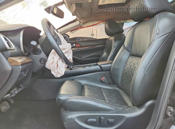 1N4AA6AP9GC418099 2016 NISSAN MAXIMA Черный Вид салона спереди