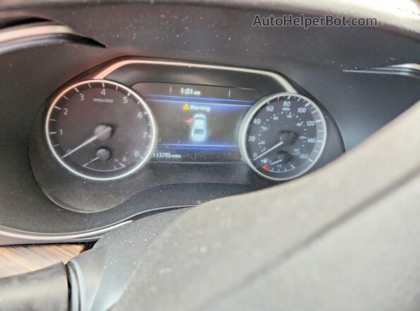 1N4AA6AP9GC418099 2016 NISSAN MAXIMA Черный Вид щитка приборов
