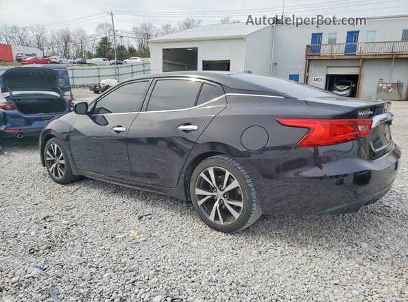1N4AA6AP9HC367642 2017 NISSAN MAXIMA Черный Задняя левая четверть