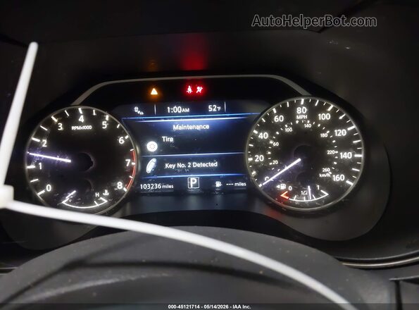 1N4AA6AP9HC374929 2017 NISSAN MAXIMA Gray Widok tylnych siedzeń