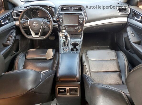 1N4AA6AP9HC456532 2017 NISSAN MAXIMA White წინა პანელის ხედი