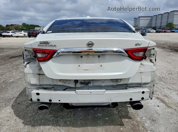 1N4AA6AP9HC456532 2017 NISSAN MAXIMA White უკანა ხედი