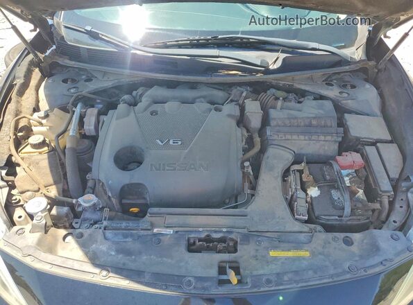 1N4AA6AP9JC381966 2018 NISSAN MAXIMA Черный Вид задней части салона