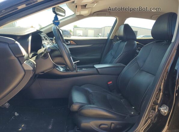 1N4AA6AP9JC381966 2018 NISSAN MAXIMA Черный Вид салона спереди