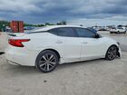 2016 Nissan Maxima 3.5 Sr Белый vin: 1N4AA6APXGC390412