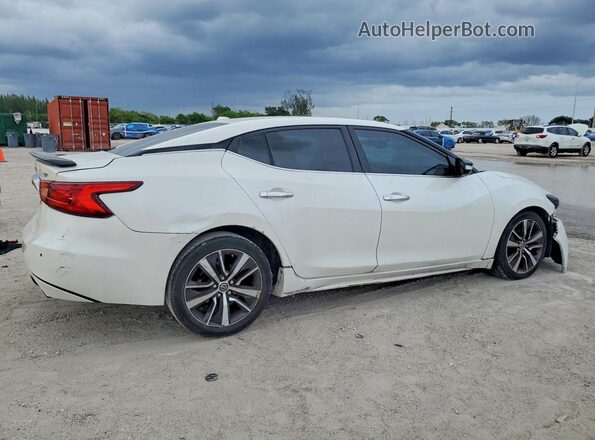 1N4AA6APXGC390412 2016 NISSAN MAXIMA Белый Задняя правая четверть