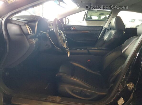 1N4AA6APXGC403482 2016 NISSAN MAXIMA Black Front interior view