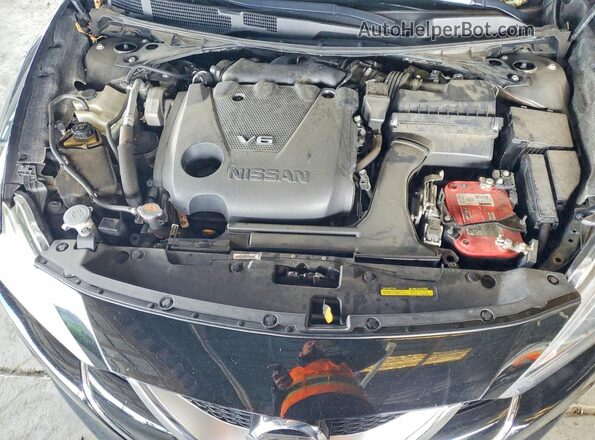 1N4AA6APXGC403482 2016 NISSAN MAXIMA Black Rear interior view