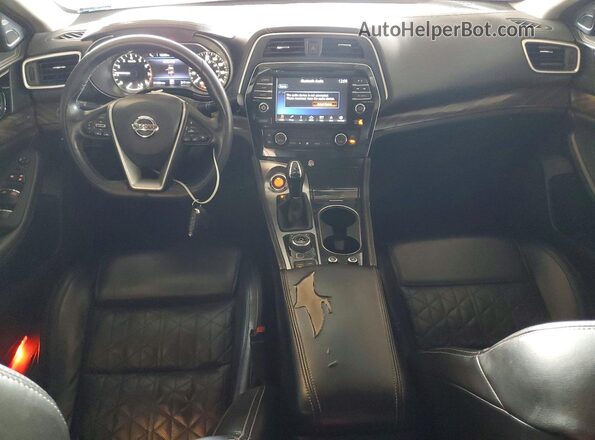 1N4AA6APXGC403482 2016 NISSAN MAXIMA Black Dashboard view