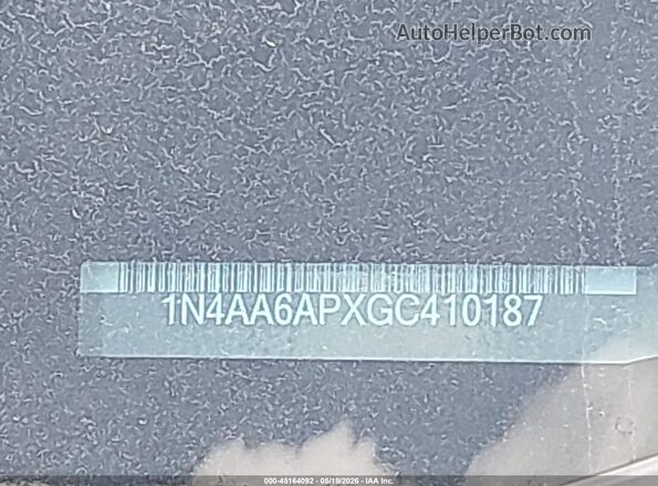 1N4AA6APXGC410187 2016 NISSAN MAXIMA Purple Շարժիչի բաժամունքի տեսք