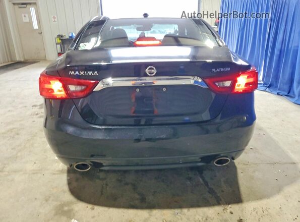 1N4AA6APXGC415518 2016 NISSAN MAXIMA Black Հետևի տեսք