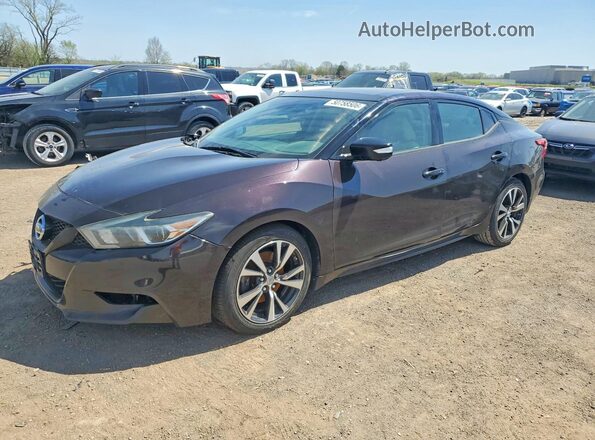 1N4AA6APXGC419732 2016 NISSAN MAXIMA Black Передня ліва чверть