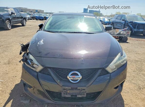1N4AA6APXGC419732 2016 NISSAN MAXIMA Black Вид спереду