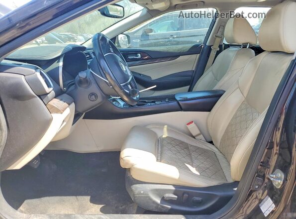 1N4AA6APXGC419732 2016 NISSAN MAXIMA Black Вид салону спереду