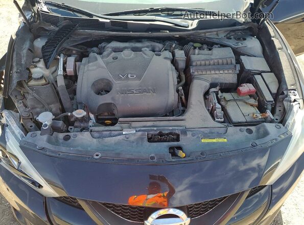 1N4AA6APXGC419732 2016 NISSAN MAXIMA Black Вид задньої частини салону