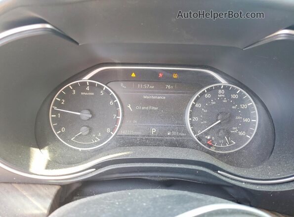 1N4AA6APXGC419732 2016 NISSAN MAXIMA Black Вид щитка приладів
