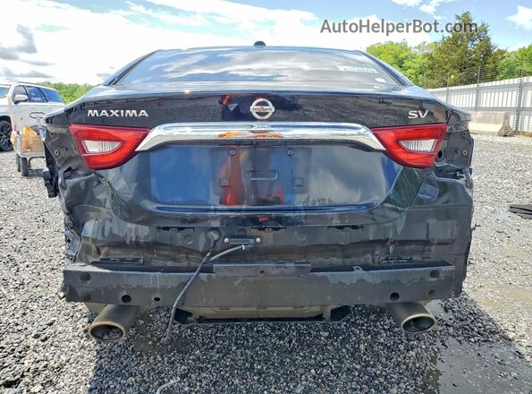 1N4AA6APXGC440676 2016 NISSAN MAXIMA Black Вид ззаду