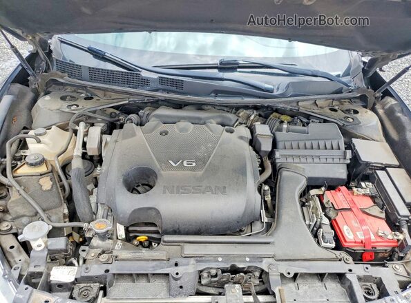 1N4AA6APXGC440676 2016 NISSAN MAXIMA Black Вид задньої частини салону