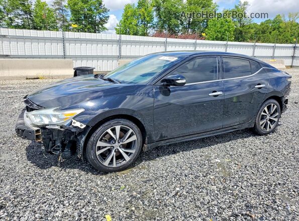 1N4AA6APXGC440676 2016 NISSAN MAXIMA Black Передня ліва чверть