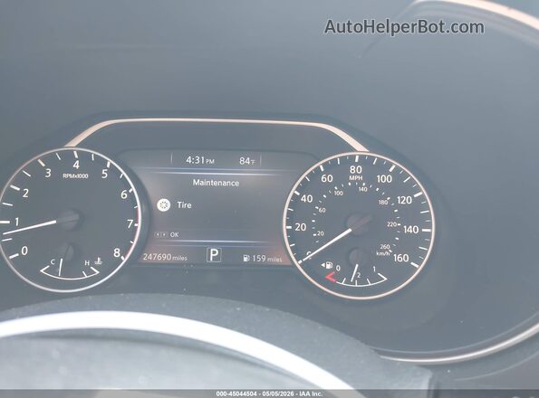 1N4AA6APXGC444887 2016 NISSAN MAXIMA Черный Вид задних сидений