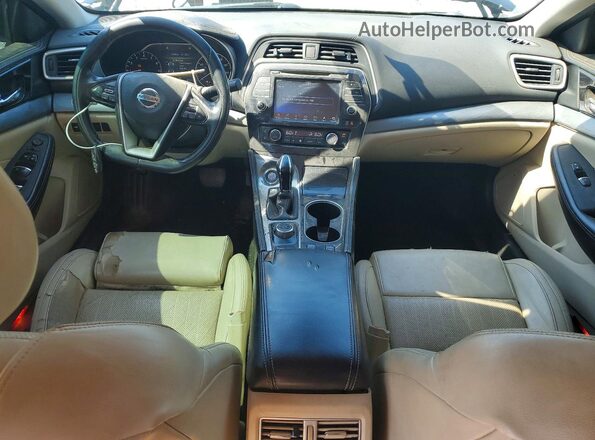 1N4AA6APXHC388130 2017 NISSAN MAXIMA Black Vista del salpicadero