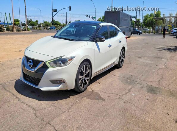 1N4AA6APXHC420087 2017 NISSAN MAXIMA White Tył lewy