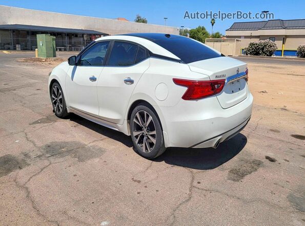 1N4AA6APXHC420087 2017 NISSAN MAXIMA White Tył prawy