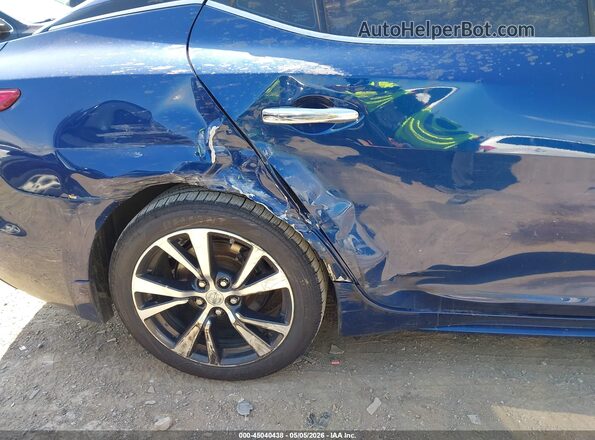 1N4AA6APXHC436466 2017 NISSAN MAXIMA Синий Вид спереди