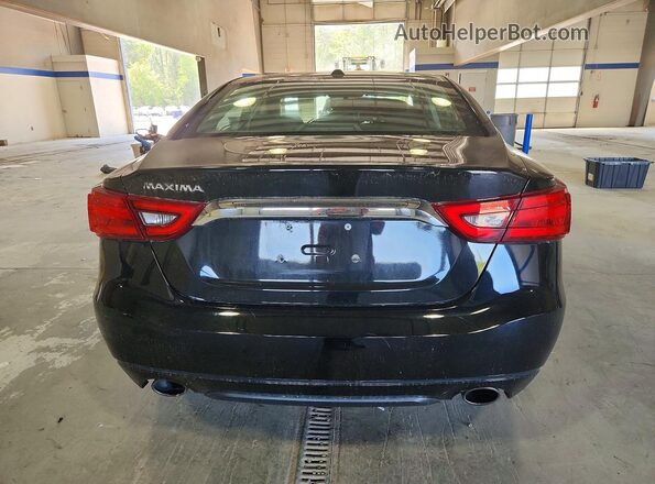 1N4AA6APXHC448813 2017 NISSAN MAXIMA Black Widok z tyłu