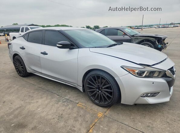 1N4AA6APXJC404283 2018 NISSAN MAXIMA Gray Przód prawy