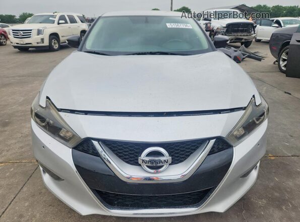 1N4AA6APXJC404283 2018 NISSAN MAXIMA Gray Widok z przodu