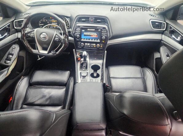 1N4AA6APXJC404283 2018 NISSAN MAXIMA Gray Widok deski rozdzielczej
