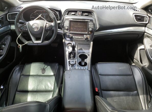 1N4AA6AV0KC366000 2019 NISSAN MAXIMA Silver Vista del salpicadero