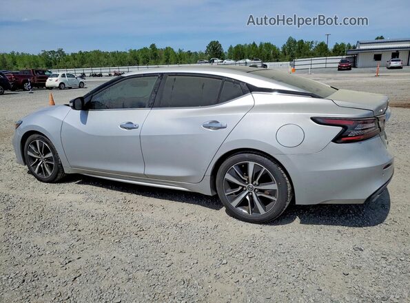 1N4AA6AV0KC366000 2019 NISSAN MAXIMA Silver Trasero izquierdo