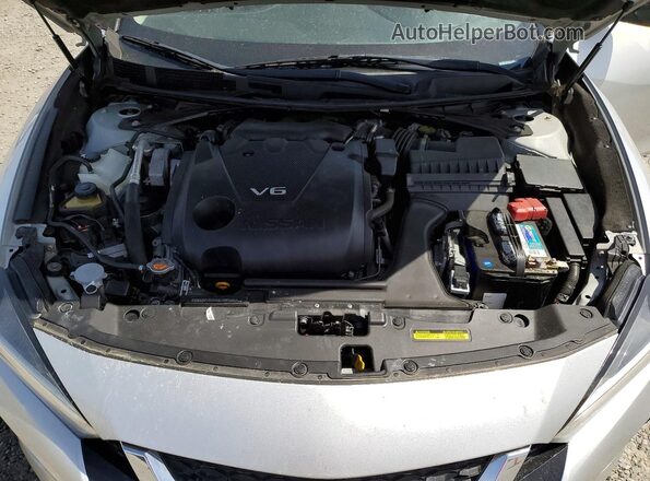 1N4AA6AV0KC366000 2019 NISSAN MAXIMA Silver Vista interior trasera