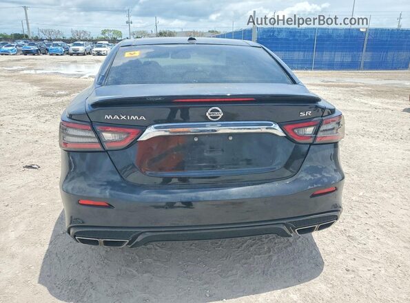 1N4AA6AV1KC376437 2019 NISSAN MAXIMA Черный Вид сзади