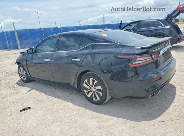 1N4AA6AV1KC376437 2019 NISSAN MAXIMA Черный Задняя левая четверть