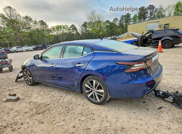 1N4AA6AV2KC371022 2019 NISSAN MAXIMA Blue Rear left